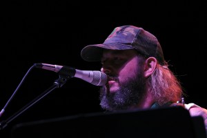 Justin Vernon at the Water Is Life concert in Duluth