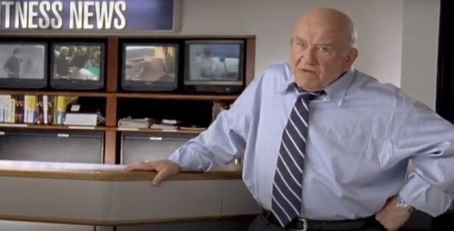 Ed Asner in a 2004 KSTP News ad