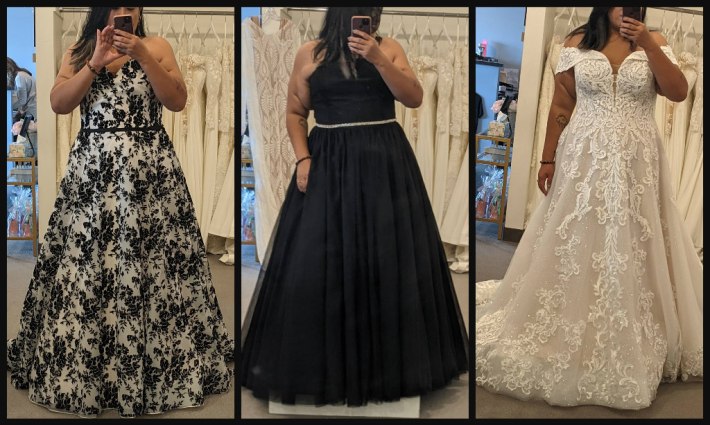 I'm Plus-Size and Into Alternative Fashion. Let's Go Wedding Dress