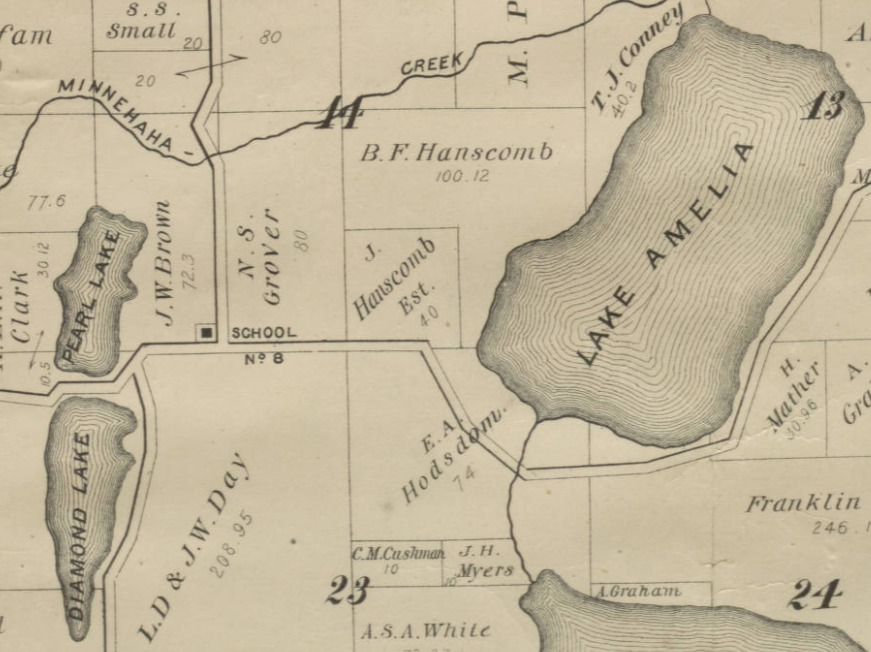 Official Map of Minneapolis and Saint Paul, Minnesota, 1923