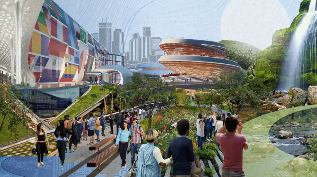 MN World Expo Mock Up Suggests Horrifying Giant Planets, Gravity-Defying Future