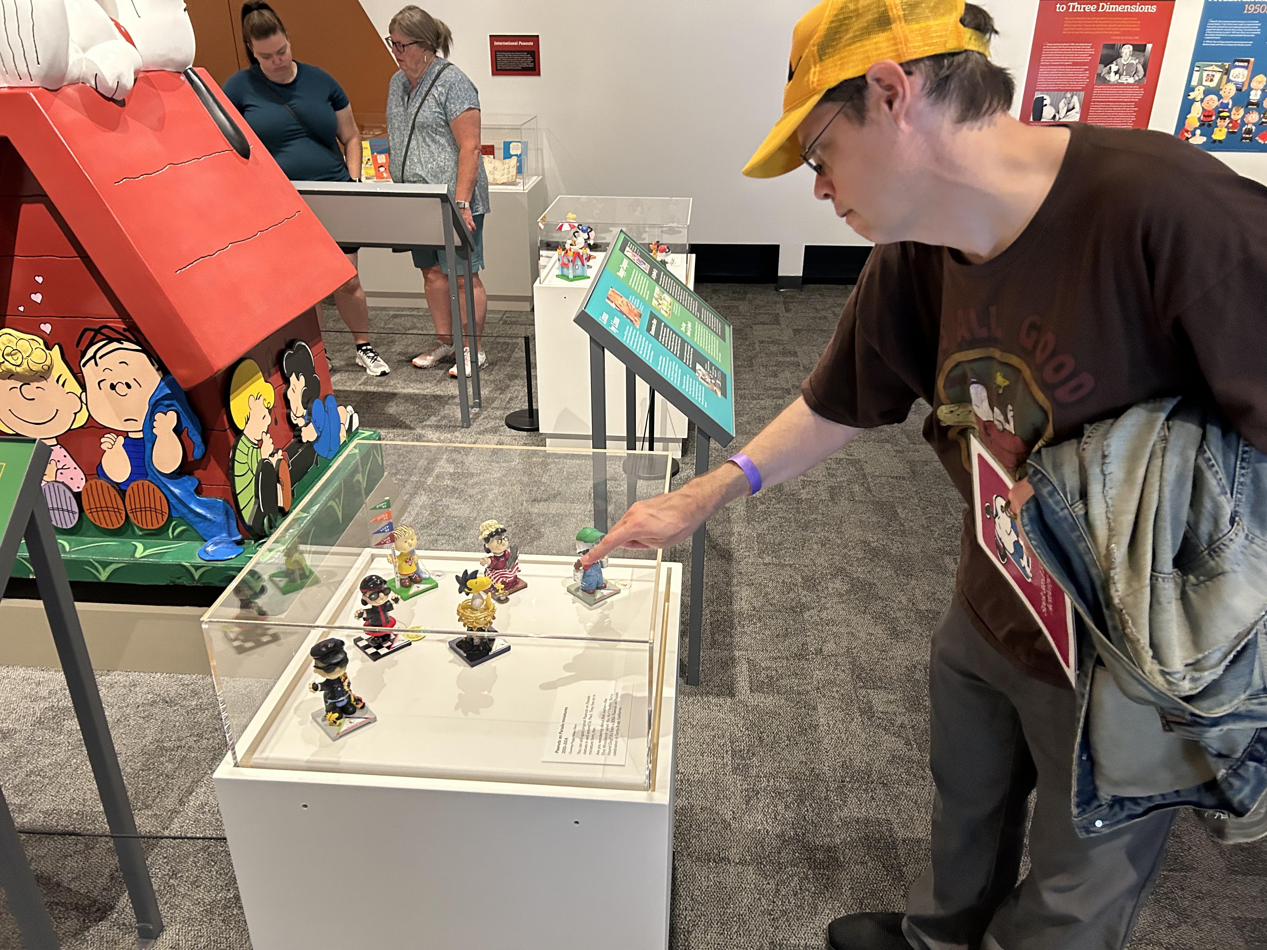 I Visited the Charles Schulz Exhibit with 'Peanuts' Superfan Lyle