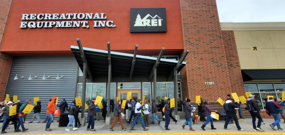 Workers at Maple Grove REI Go on Strike - Racket