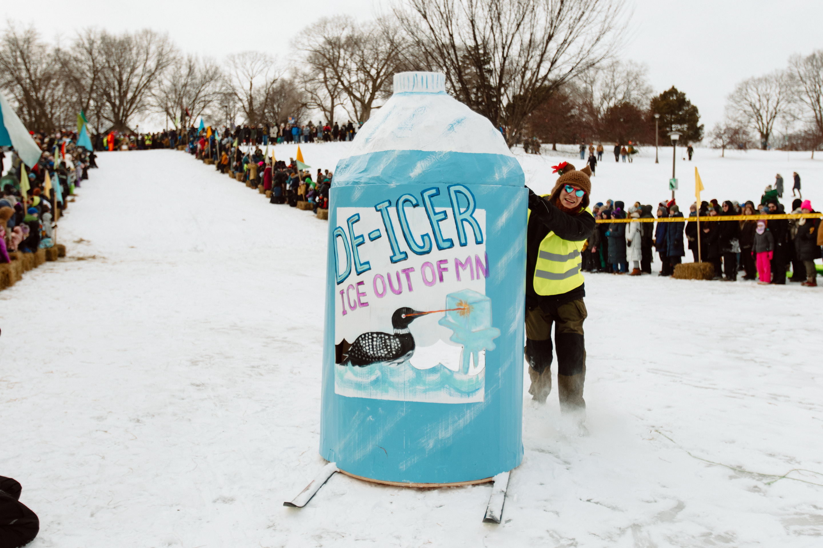 See the Protest Art, Colorful Cardboard, and Fierce Joy of the 2026 ...