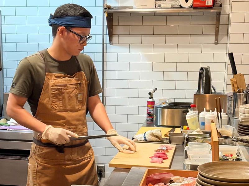 Baaska’s Pop-Up Omakase Dinners Have Changed the Sushi Game in MN. Now All He Needs Is a Restaurant.