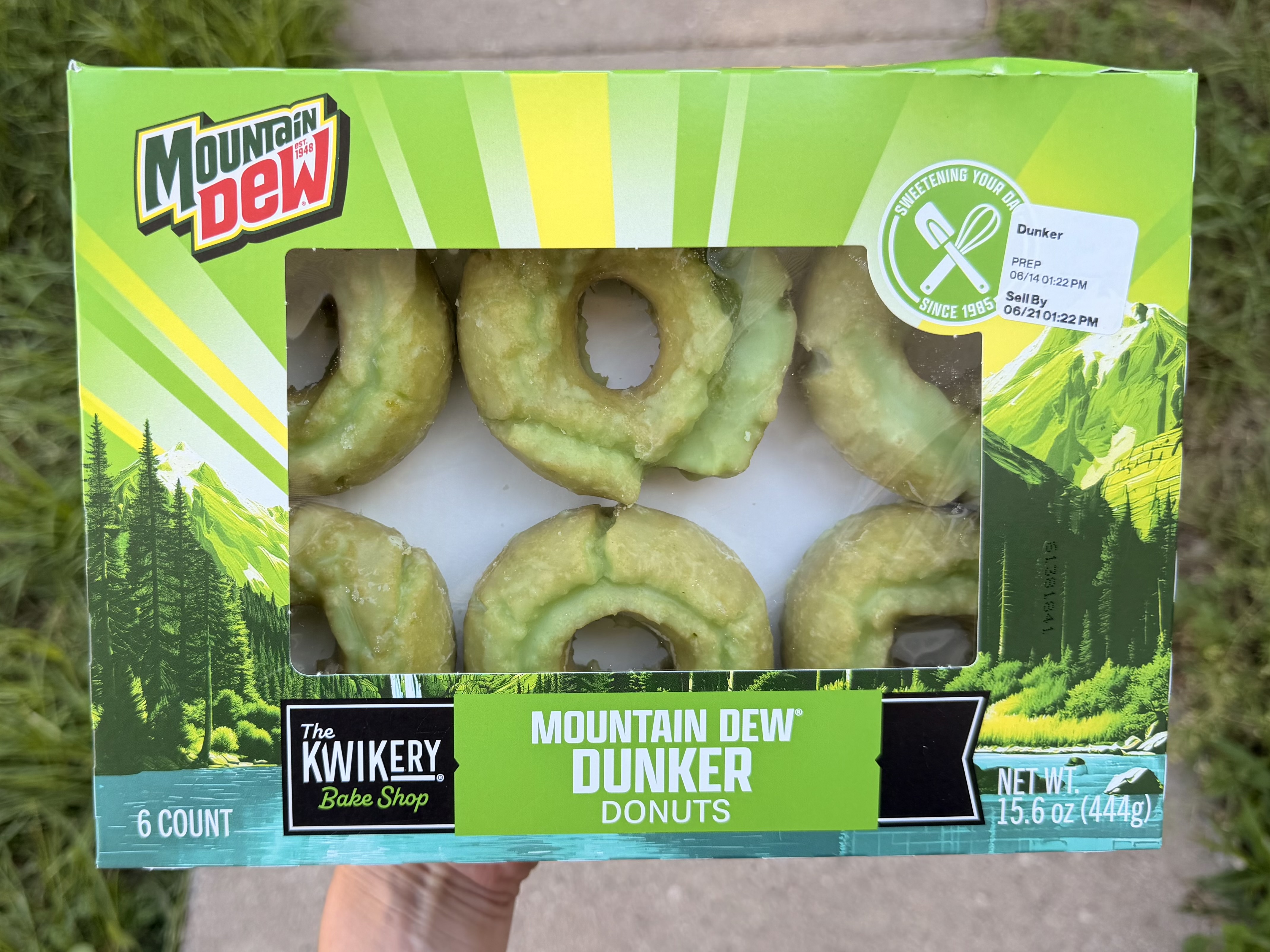 Yes, of Course We Tried the Kwik Trip Mountain Dew Donuts - Racket