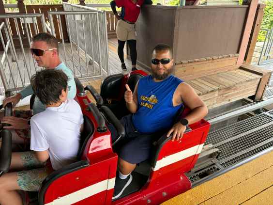 I Rode Valley Fair’s Excalibur Rollercoaster Twice With Superfan Excalibur Michael