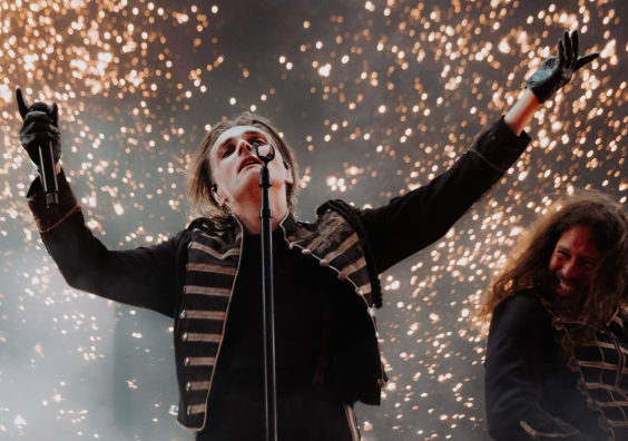 My Chemical Romance Carry on Carrying on Their Black Parade at Target Field