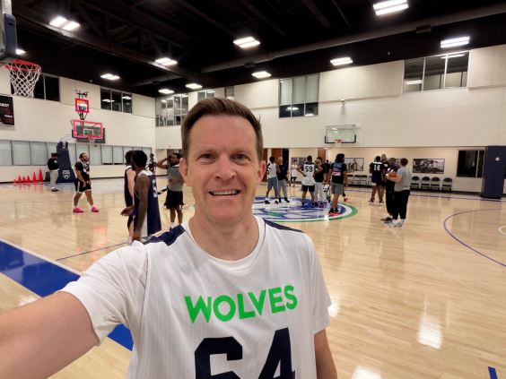 Individual Participates in Minnesota Timberwolves Tryouts