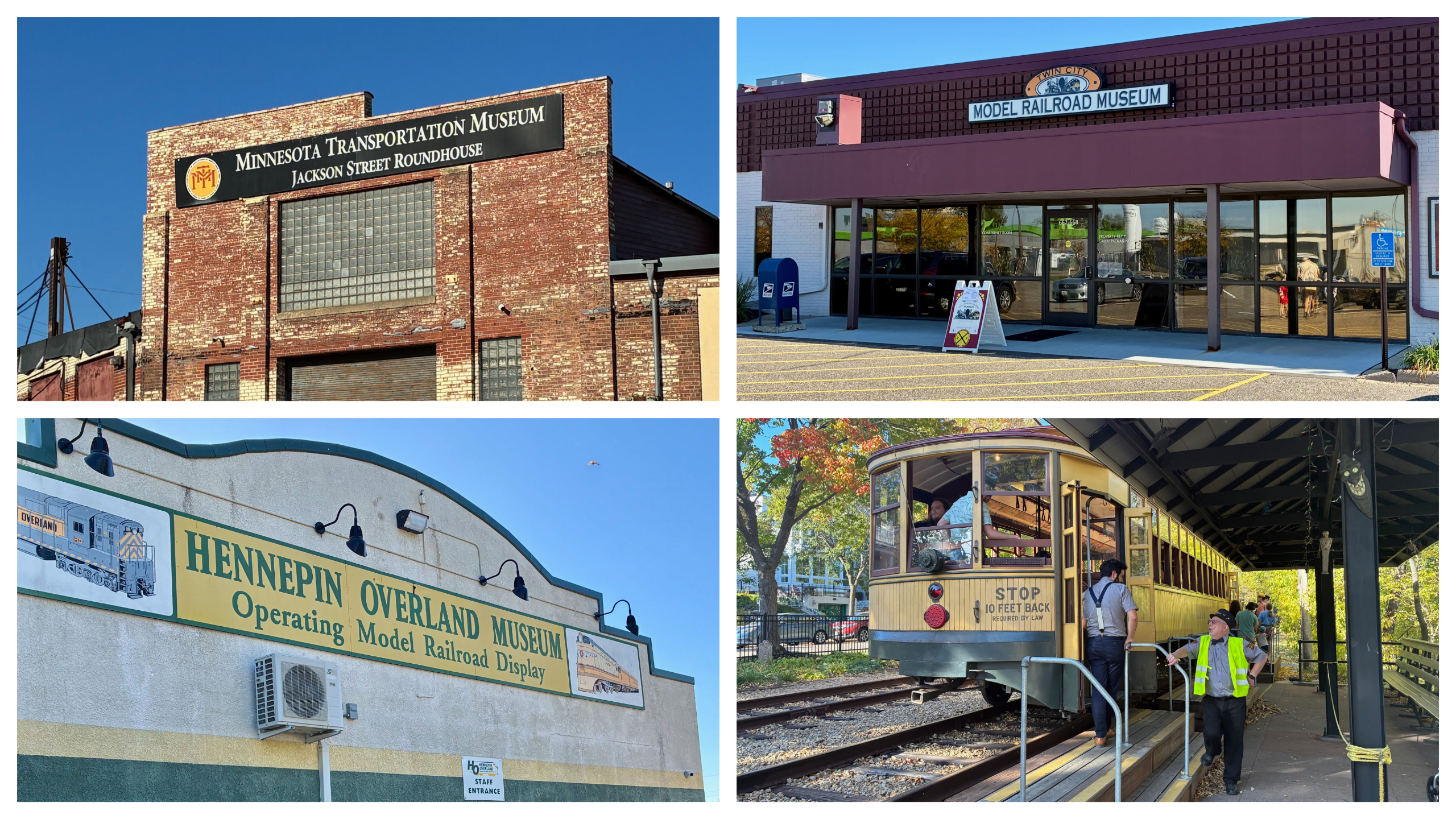 You Know What's Cooler Than Visiting a Train Museum? Visiting FOUR Train Museums!