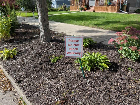 Do These Homemade Parking Signs Hold Any Real Power?
